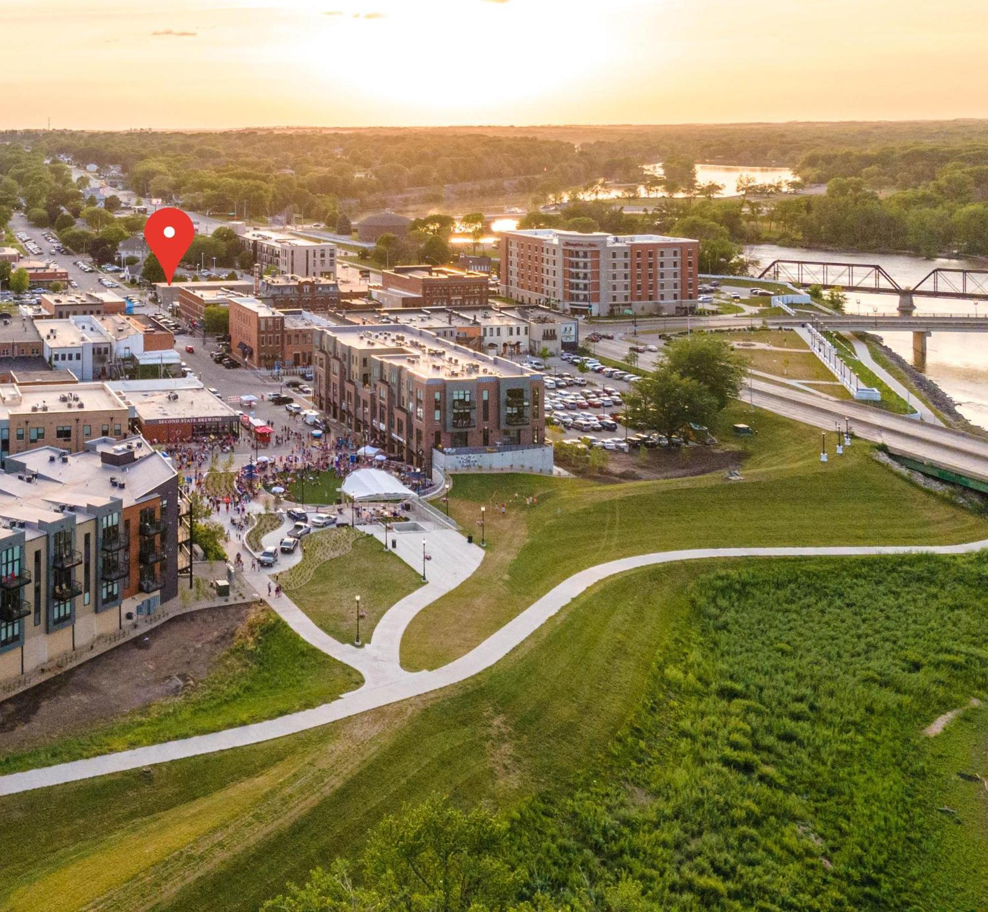 Lindell Motor Lodge - Downtown Cedar Falls Studio With Free Gated Parking! Zewnętrze zdjęcie